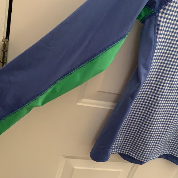 Polo RLX Jersey Mock Neck 1/4 Zip Colorblock Long Sleeves Golf Pullover - Picture 4 of 6